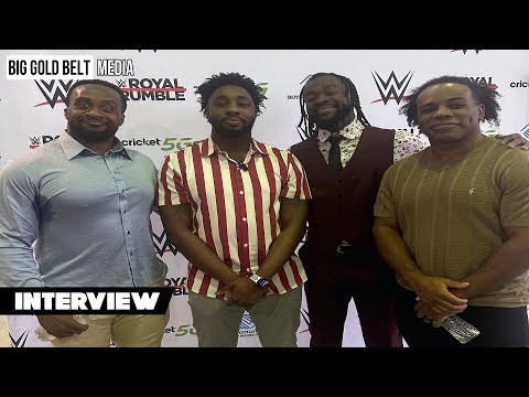 The New Day Interview ( Big E, Kofi Kingston, & Xavier Woods) | WWE Royal Rumble 2024