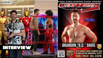 Brandon “B.D.” Davis Interview | Pro Wrestling Debut at FXE Wrestling ‘Crush Live’