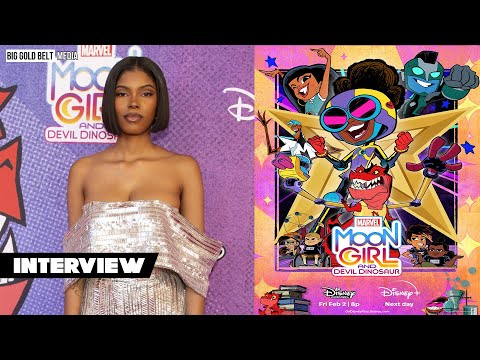 Diamond White Interview | Marvel’s Moon Girl and Devil Dinosaur Season 2