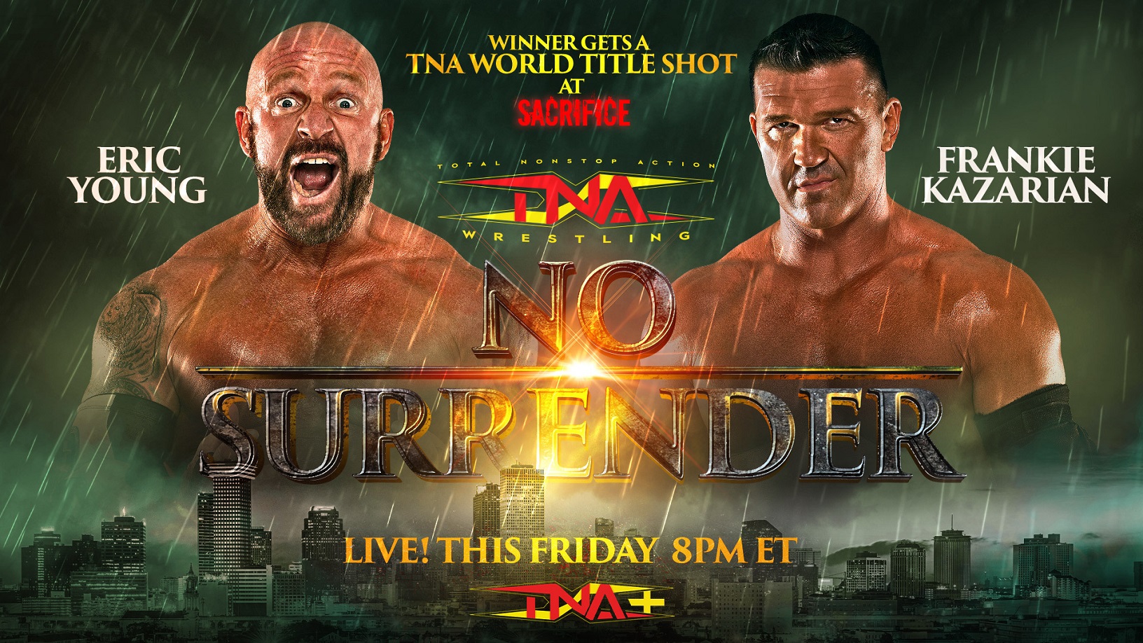 Eric Young Gets His Hands on Frankie Kazarian With TNA World Title Shot Up For Grabs – TNA Wrestling