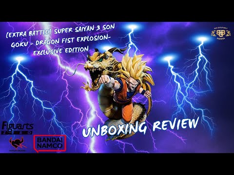 Figuarts Zero Super Saiyan 3 Goku Dragon Fist Explosion Unboxing & Review (NYCC Exclusive)