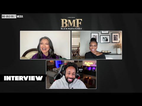 Kelly Hu & Morgan Alexandria Interview | (Black Mafia Family) BMF Season 3 | STARZ