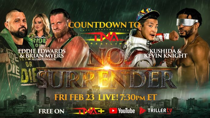 KUSHIDA & Knight vs. Myers & Edwards – TNA Wrestling