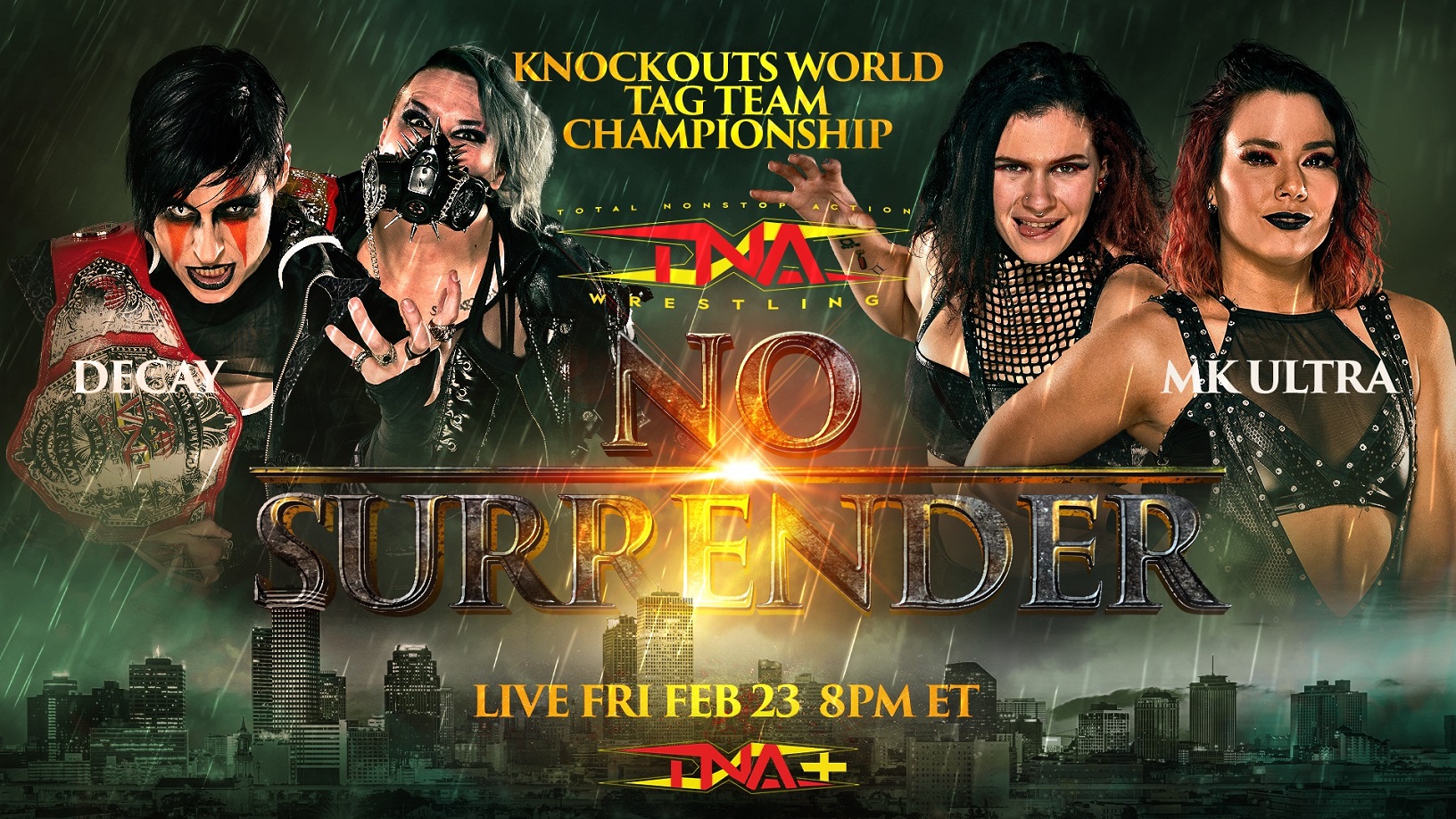 MK Ultra Seek to Reclaim Knockouts Tag Gold in No Surrender Rematch vs. Decay – TNA Wrestling