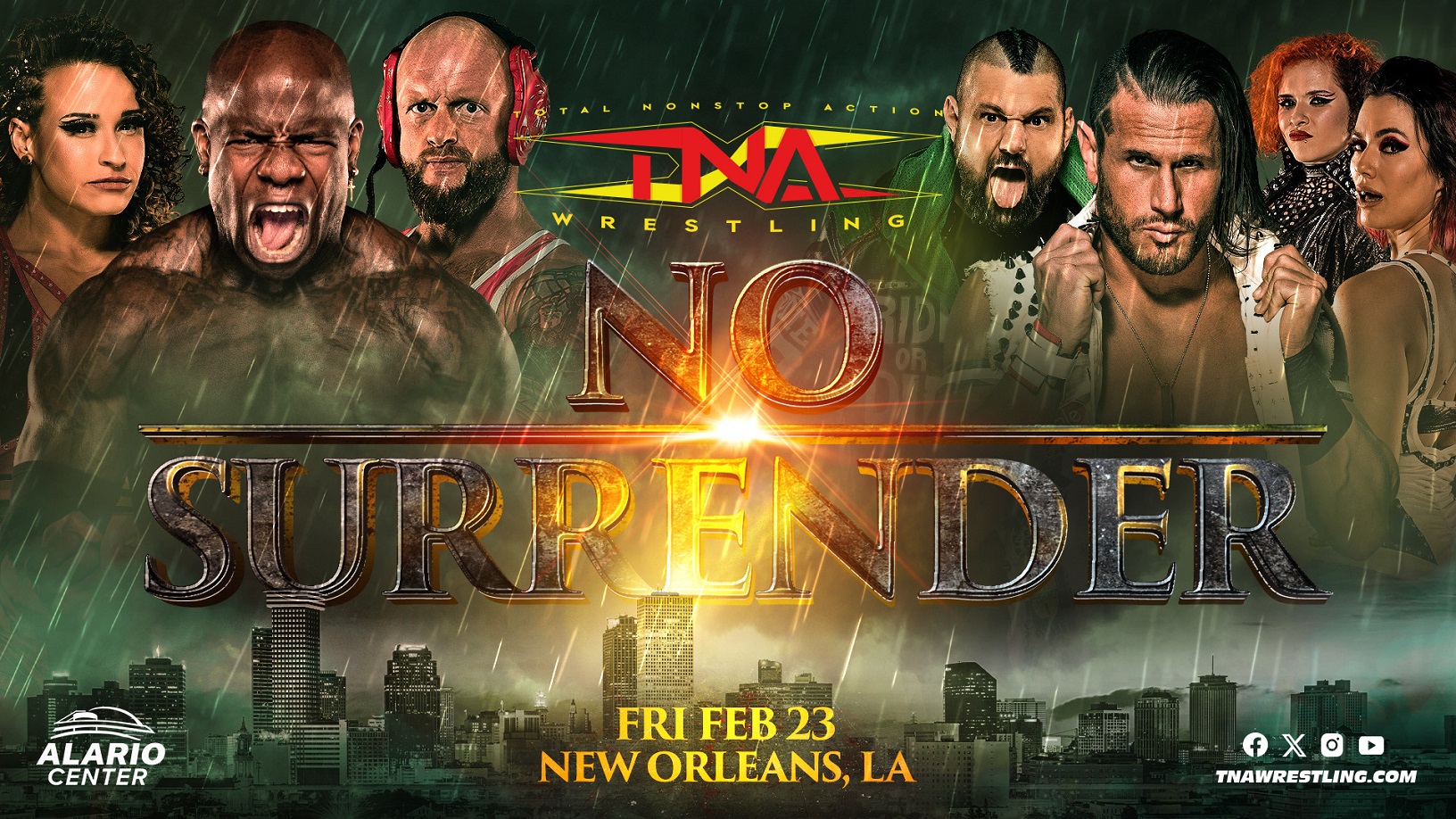 The Stars of TNA Show No Surrender LIVE February 23rd on TNA+ – TNA Wrestling