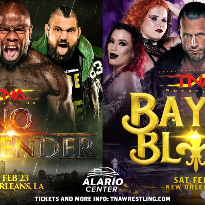 Titanium Ticket Package Details for TNA No Surrender & Bayou Blast in New Orleans – TNA Wrestling