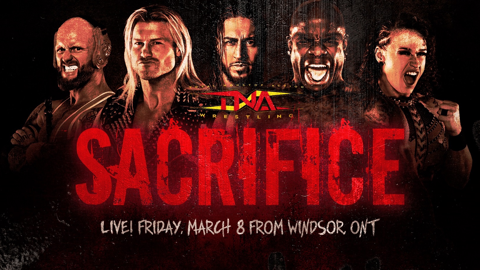 TNA Wrestling Presents Sacrifice LIVE March 8 on TNA+ – TNA Wrestling