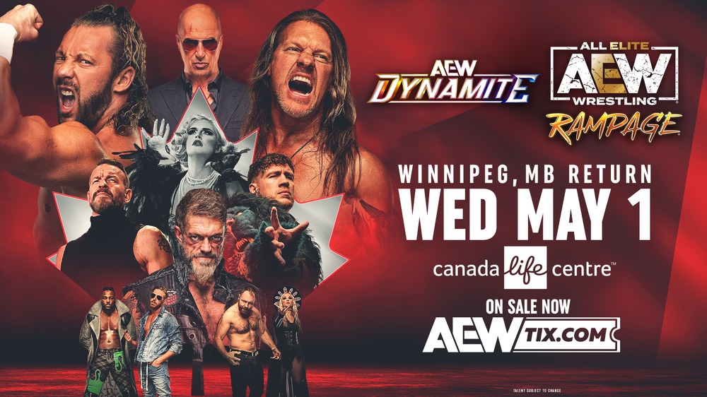 Winnipeg Live Event Rescheduled To May 1st