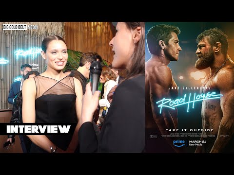 Daniela Melchior Interview | “Road House” NYC Red Carpet Premiere (2024)