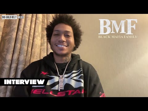 Demetrius ‘Lil Meech’ Flenory Jr. Interview | (Black Mafia Family) BMF Season 3 | STARZ