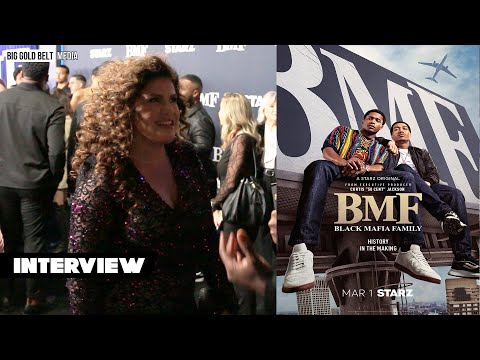 Heather Zuhlke Interview | (Black Mafia Family) “BMF” Season 3 | Los Angeles Red Carpet Premiere