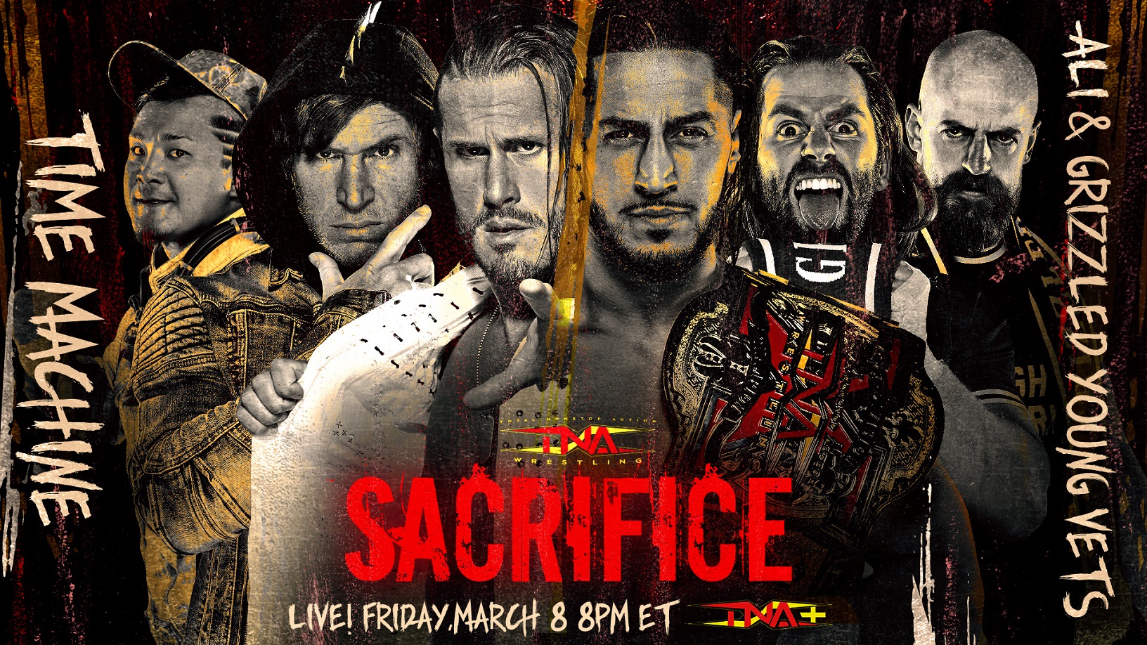 Huge 6-Man Tag Team Showdown Gets Shaken Up at Sacrifice – TNA Wrestling