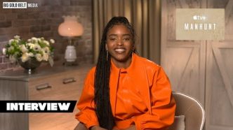 Lovie Simone Interview "Mary Simms" | Manhunt | Apple TV+