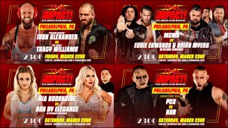 Philadelphia! See These Incredible Matches LIVE on March 22 & 23 – TNA Wrestling