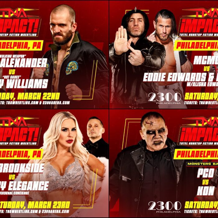 Philadelphia! See These Incredible Matches LIVE on March 22 & 23 – TNA Wrestling