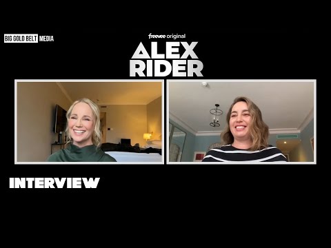 Sofia Helin & Eve Gutierrez Interview | Amazon Freevee's "Alex Rider" Season 3