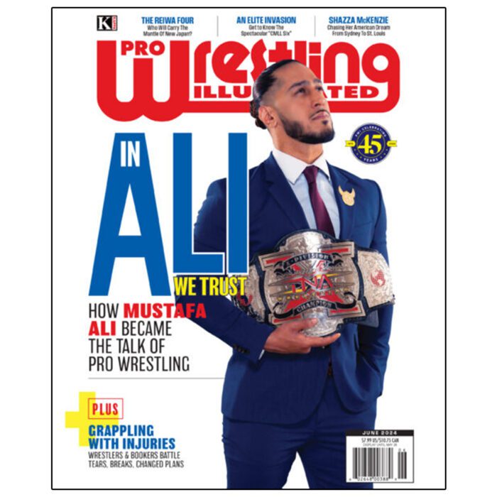 TNA X-Division Champion Mustafa Ali Graces the Cover of Pro Wrestling Illustrated – TNA Wrestling