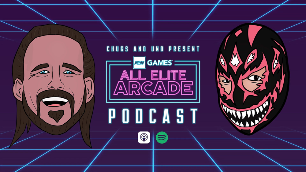 AEW Launches All Elite Arcade, New Gaming Podcast Hosted by Evil Uno and Adam Cole