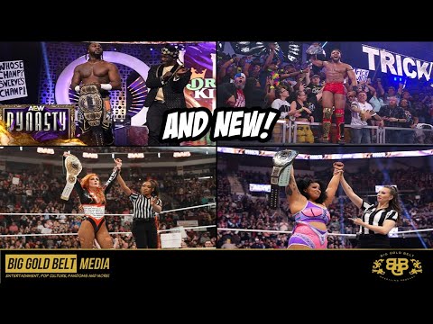 Big Gold Belt LIVE talking New Champions, Tony Khan, WWE Draft & MORE!