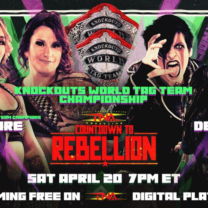 Decay Gets Their Knockouts World Tag Team Title Rematch vs. Spitfire on Countdown to Rebellion – TNA Wrestling