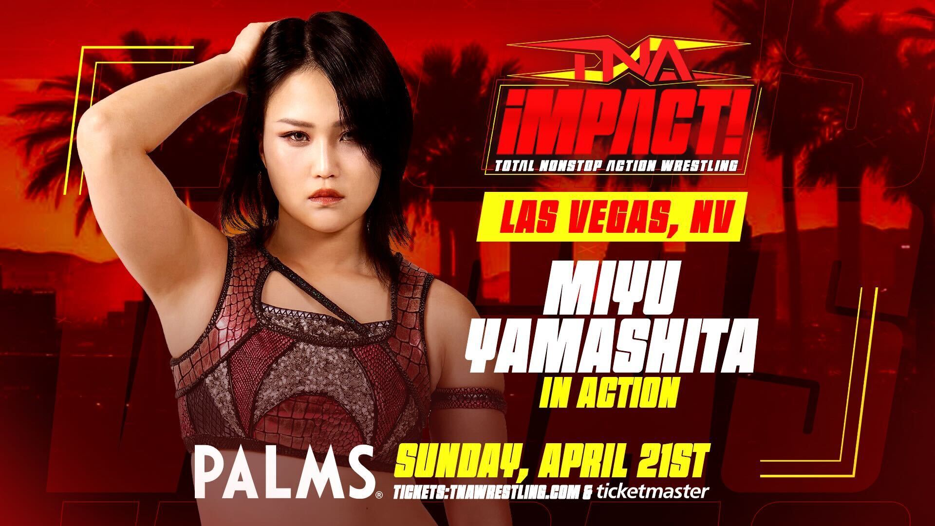 See Miyu Yamashita Make Her TNA Return on April 21 in Las Vegas – TNA Wrestling