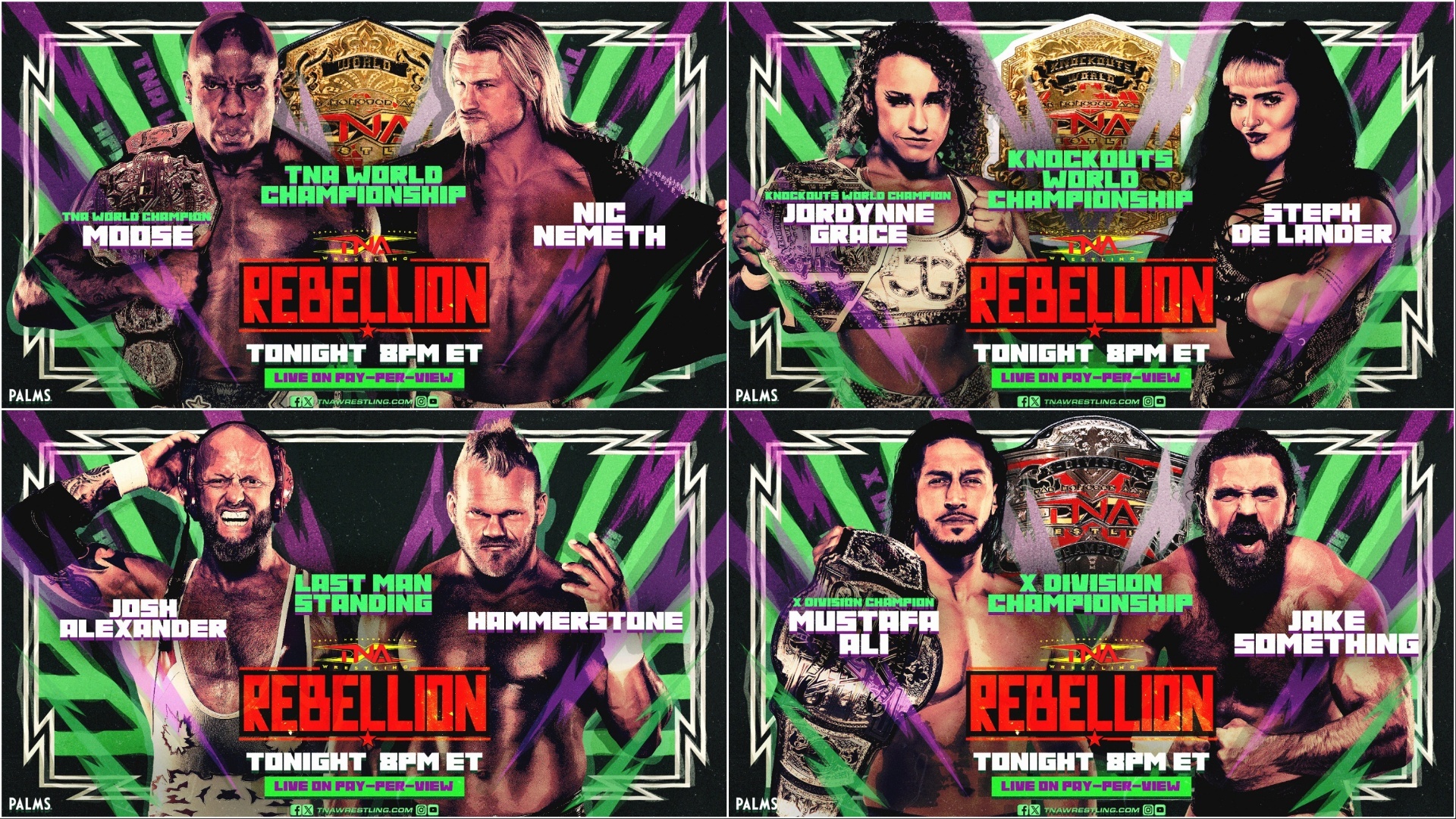TNA Rebellion 2024 Full Preview – TNA Wrestling