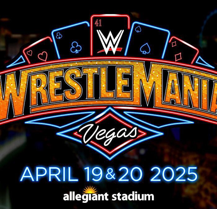 Las Vegas to host WrestleMania 41 on Saturday, April 19 and Sunday, April 20