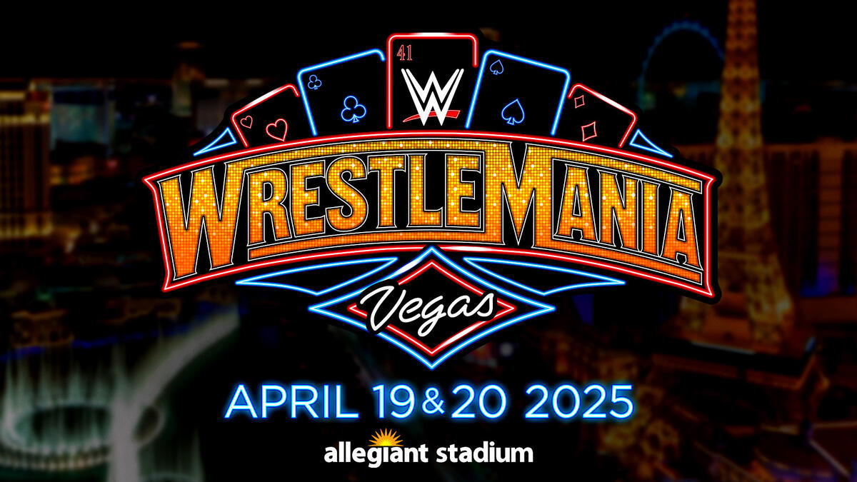 Las Vegas to host WrestleMania 41 on Saturday, April 19 and Sunday, April 20