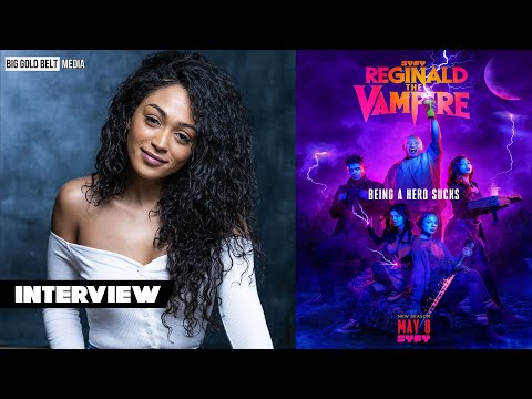 Savannah Basley Interview “Angela” | SYFY’s Reginald the Vampire Season 2