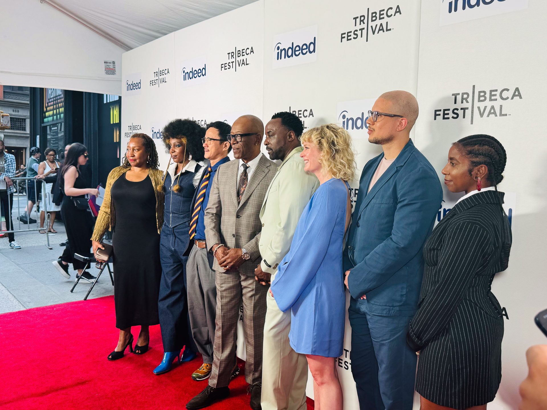 Celebrities dazzle on the red carpet as they attend the world premiere of ‘Mr. Loverman’ at the Tribeca Festival