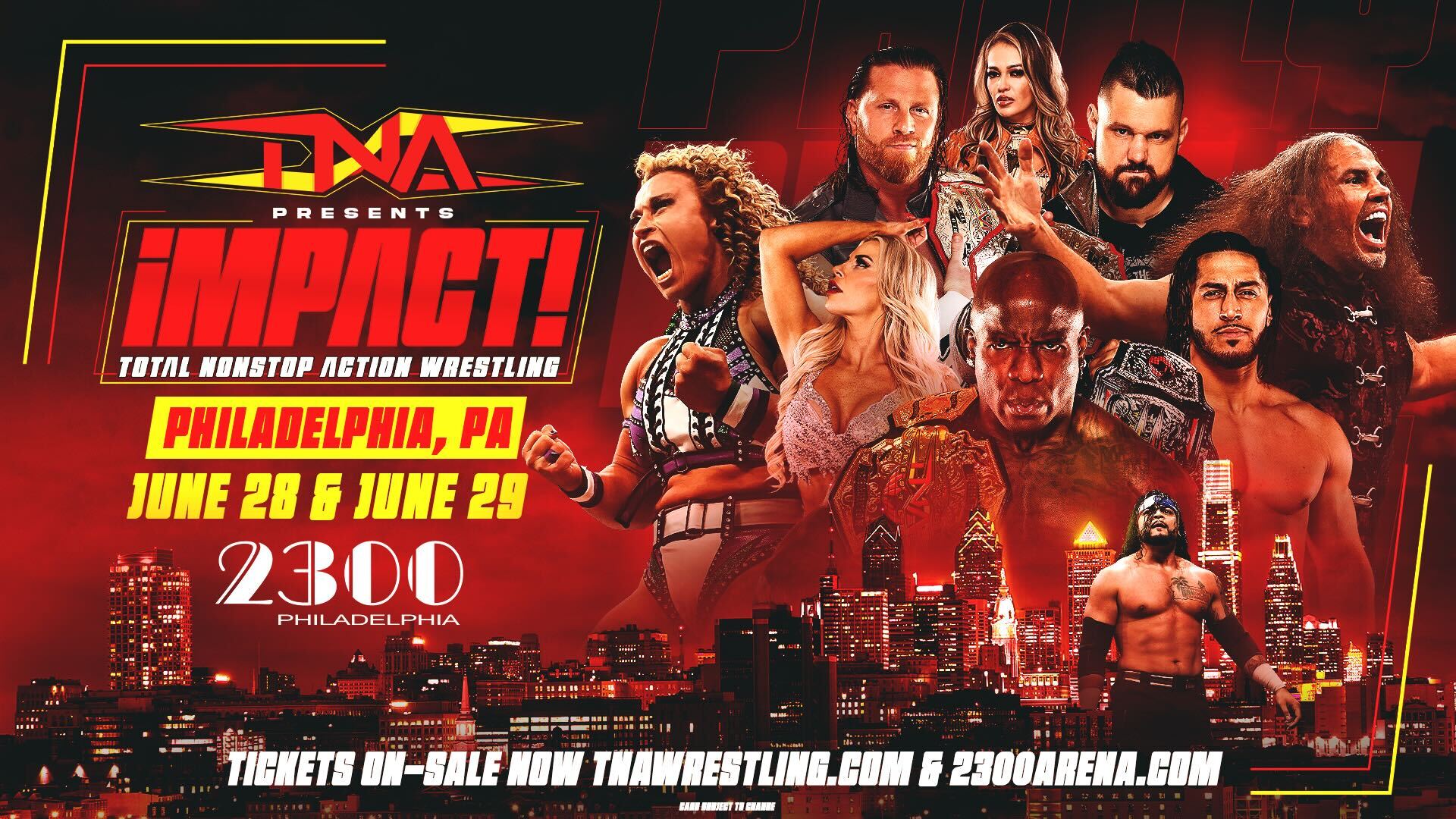 Friday & Saturday, June 28-29 – TNA Wrestling