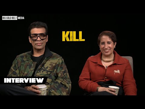 Karan Johar & Guneet Monga Kapoor Interview | Kill (2024)