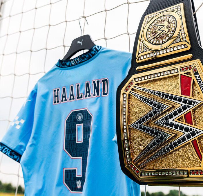 Manchester City and WWE launch exclusive merchandise collaboration