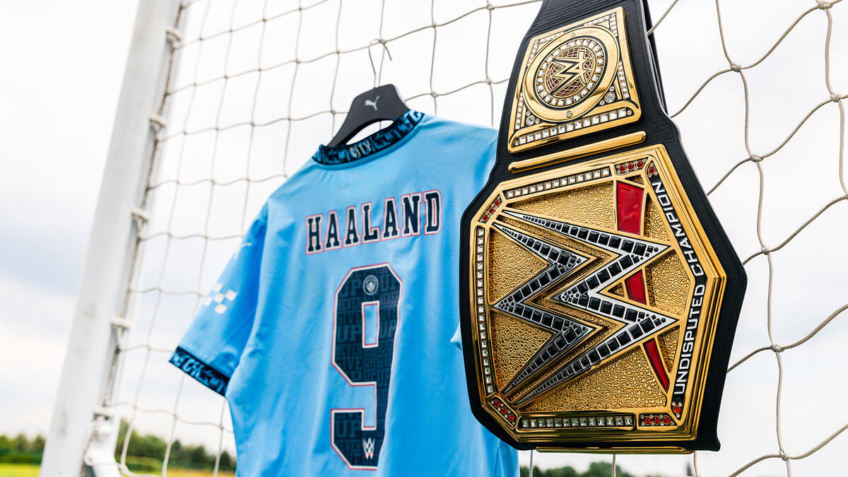 Manchester City and WWE launch exclusive merchandise collaboration