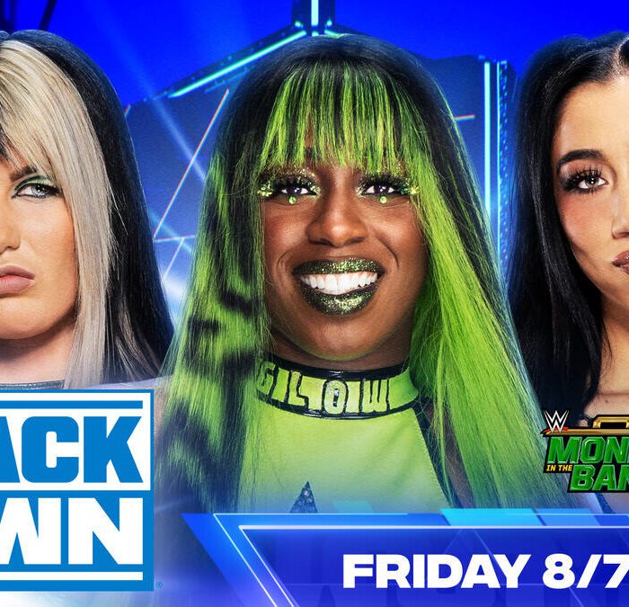 Naomi, Blair Davenport and Indi Hartwell collide in Money in the Bank Qualifier