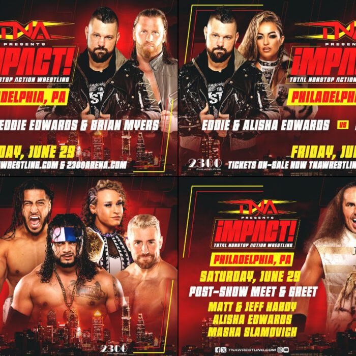 Philadelphia! Matt, Jeff & Rebecca Hardy Set for Action This Friday & Saturday at TNA iMPACT! – TNA Wrestling