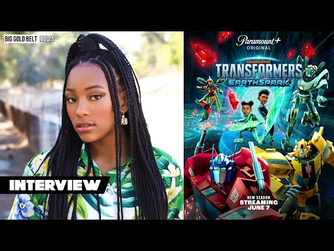 Sydney Mikayla Interview | Transformers: EarthSpark Season 2 | Paramount+