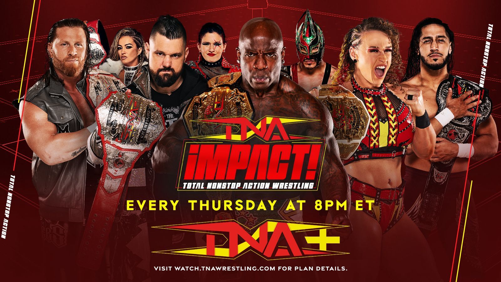 TNA Wrestling’s Weekly iMPACT! TV Show Now Available At 8pm EST On The TNA+ App, Starting June 6 – TNA Wrestling