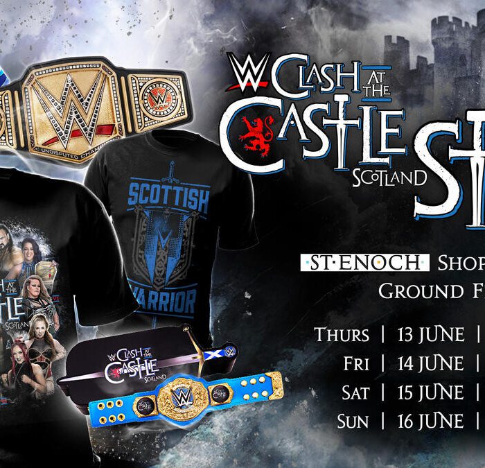 WWE Clash at the Castle: Scotland Store comes to Glasgow