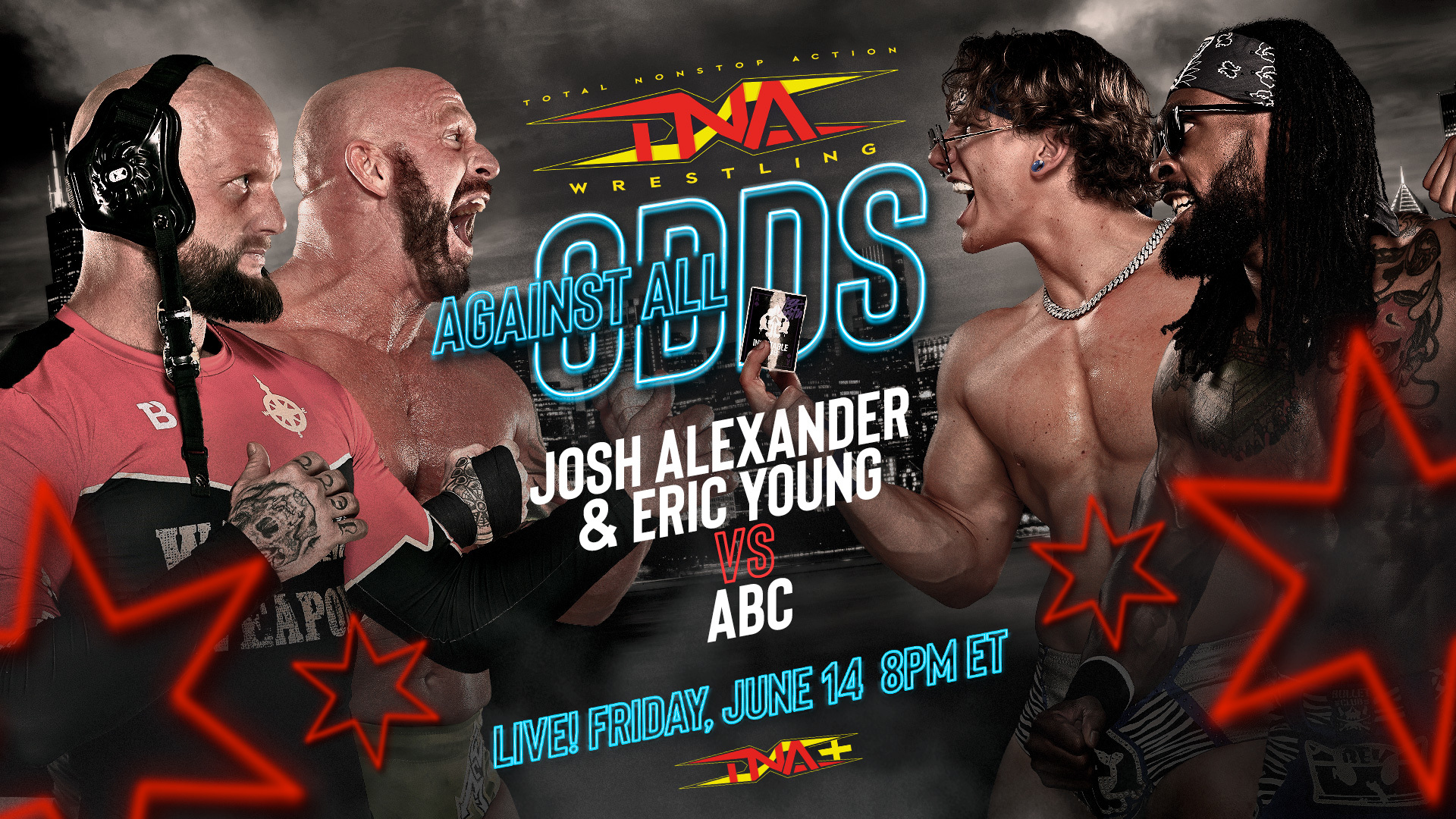 Young & Alexander vs. ABC Set for TNA Against All Odds LIVE June 14 on TNA+! – TNA Wrestling