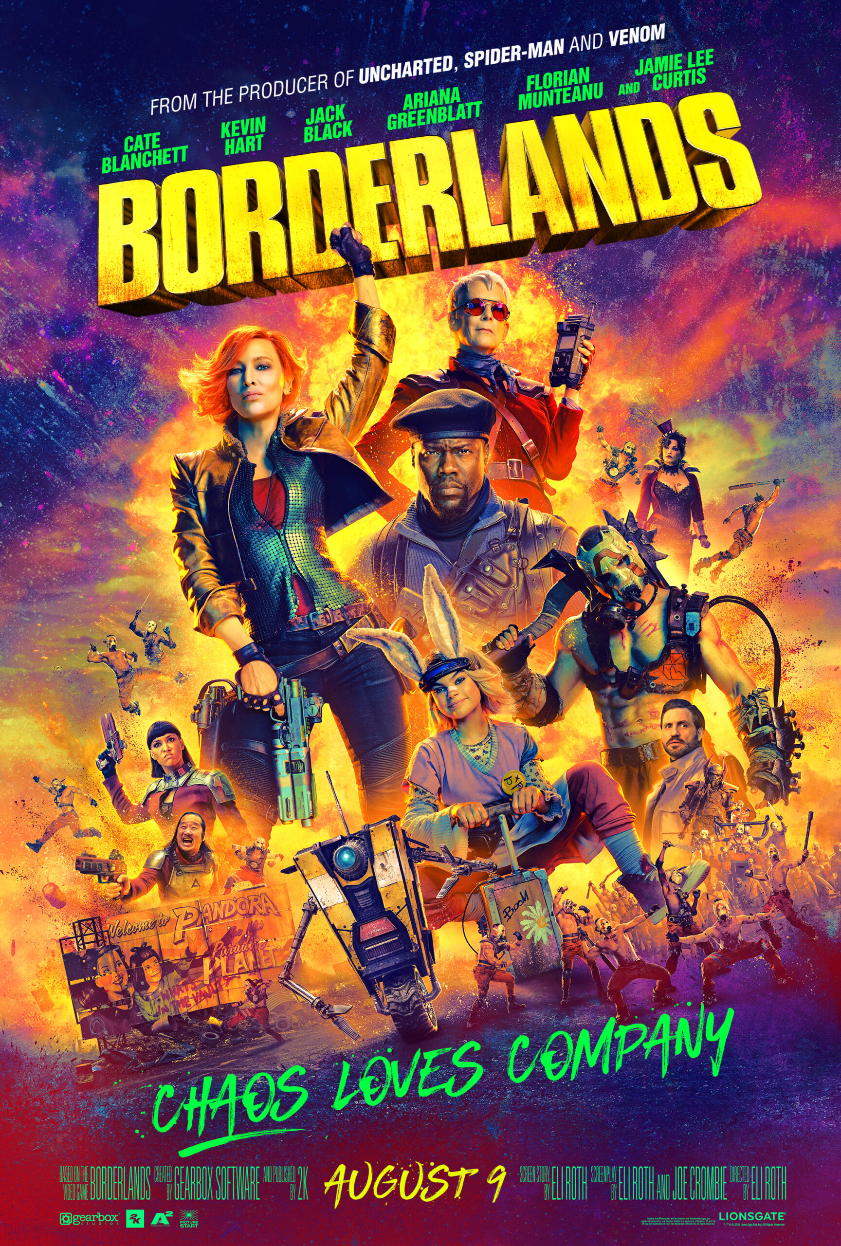 Watch the Kick-Ass New Trailer for Lionsgate’s BORDERLANDS! In Theaters August 9th