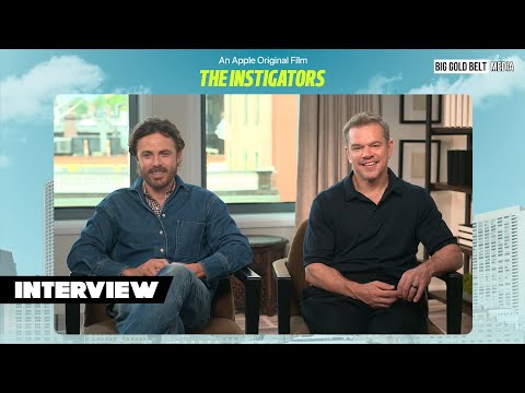 Casey Affleck & Matt Damon Interview | Apple Original Film – The Instigators