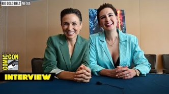 Dominique Provost-Chalkley & Katherine Barrell Interview | Wynonna Earp: Vengeance | SDCC 2024