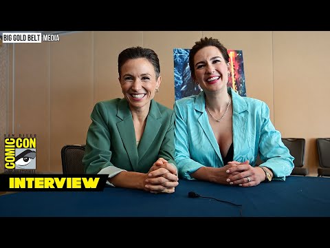 Dominique Provost-Chalkley & Katherine Barrell Interview | Wynonna Earp: Vengeance | SDCC 2024