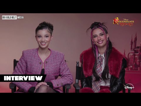 Malia Baker & Kylie Cantrall Interview | Descendants: The Rise of Red | Disney+
