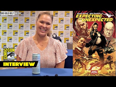 Ronda Rousey Interview | Ronda Rousey & AWA Present: Expecting The Unexpected | SDCC 2024