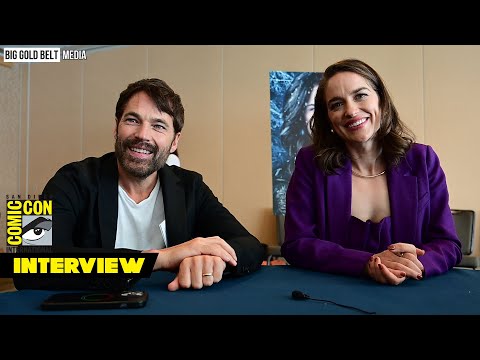 Tim Rozon & Melanie Scrofano Interview | Wynonna Earp: Vengeance | SDCC 2024