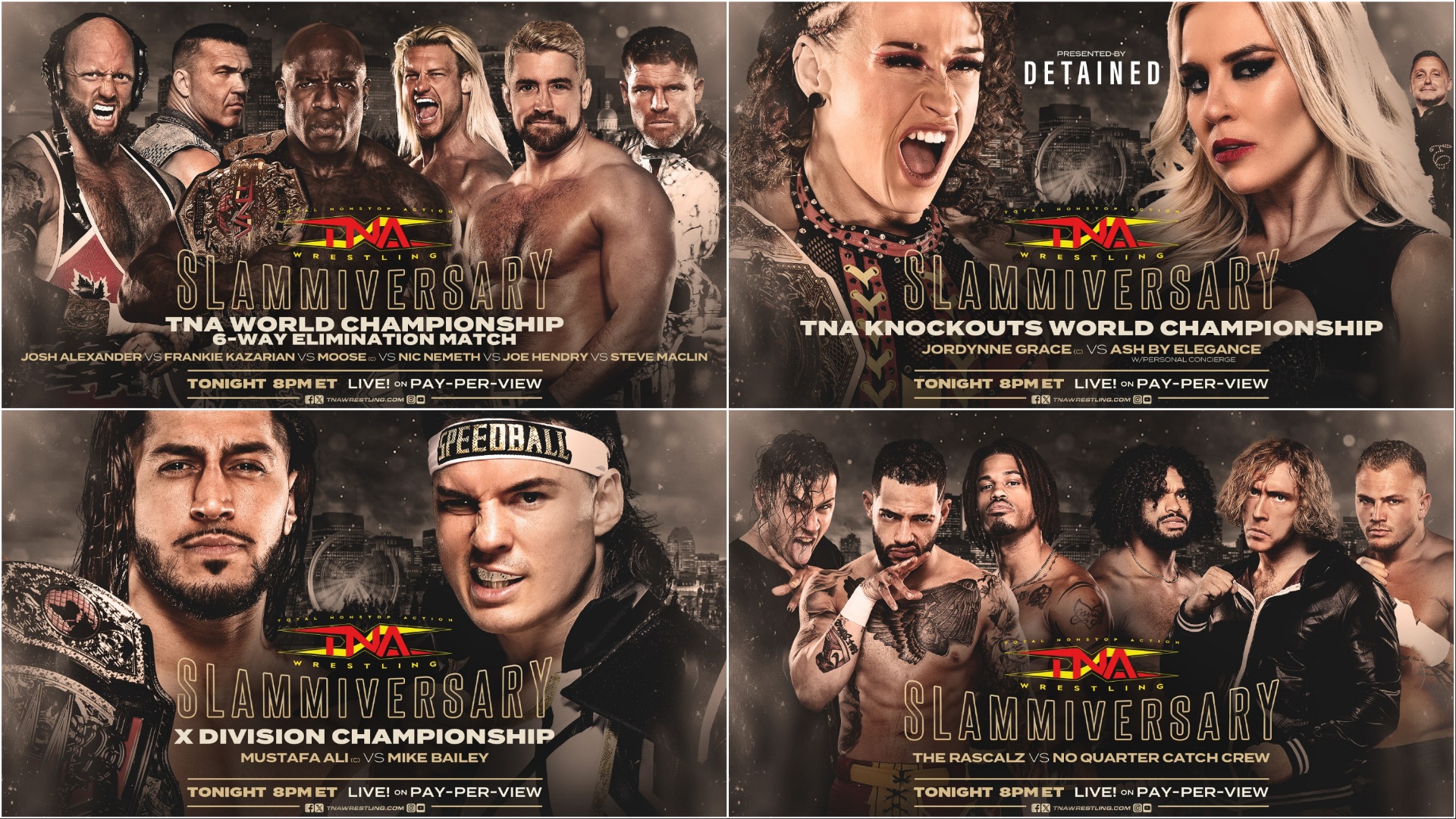 TNA Slammiversary 2024 Full Preview – TNA Wrestling