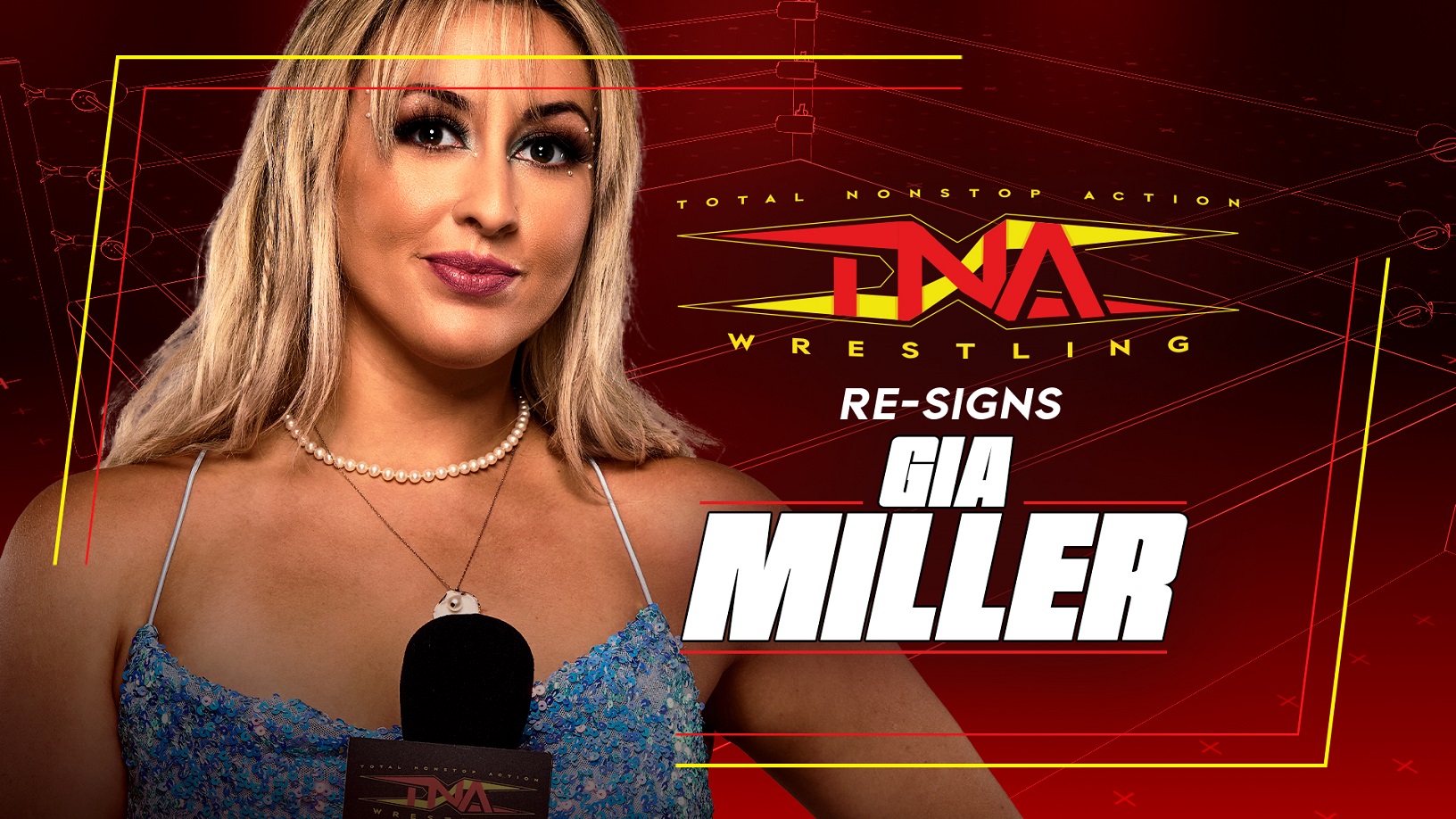 TNA Wrestling Re-Signs Gia Miller – TNA Wrestling