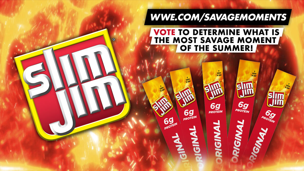 Vote now for the most savage moment of the summer presented by Slim Jim